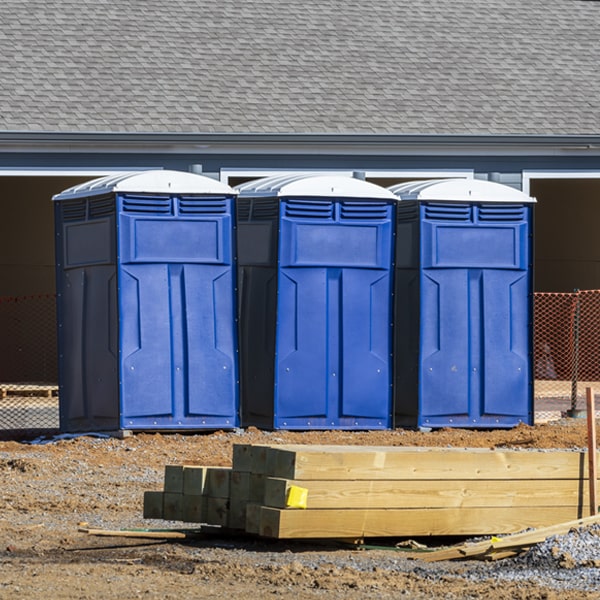 can i customize the exterior of the porta potties with my event logo or branding in Tustin